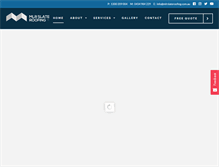 Tablet Screenshot of mlrslateroofing.com.au